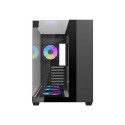 Computer Case - darkFlash TH285 Midi Tower ATX, M-ATX, ITX, 4 Fans Black