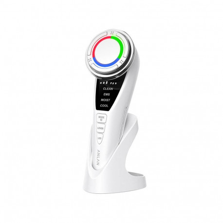 Health & Personal Care - ANLAN Ultrasonic Facial Massager 01-ADRY15-001 with Light Therapy, Recharge