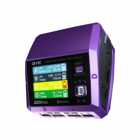 Battery Charger - SkyRC Q200neo 400W DC, 200W AC, LiPo/NiMH/Pb