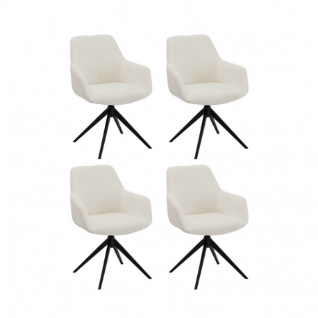 Söögitool HELENA 4tk, valge