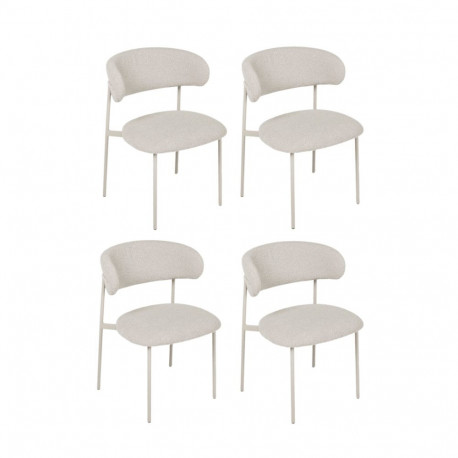 Söögitool DIANA 4tk, beež