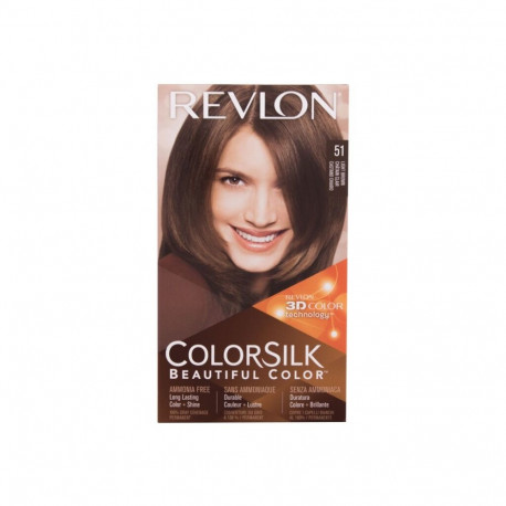 Revlon Colorsilk Beautiful Color (59ml) (51 Light Brown)