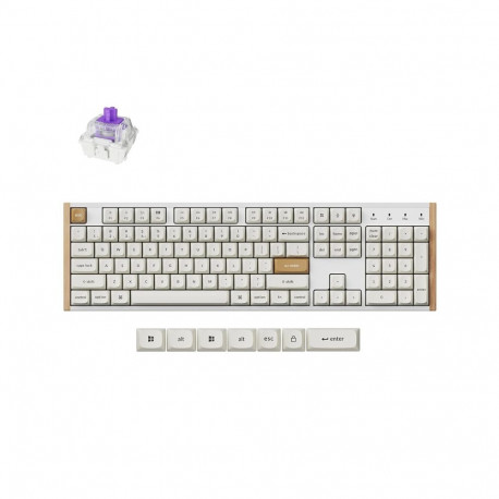 Keychron klaviatuur K10HE Special, must