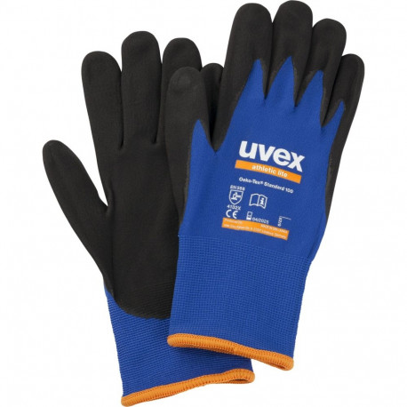 uvex athletic lite assembly glove size 11