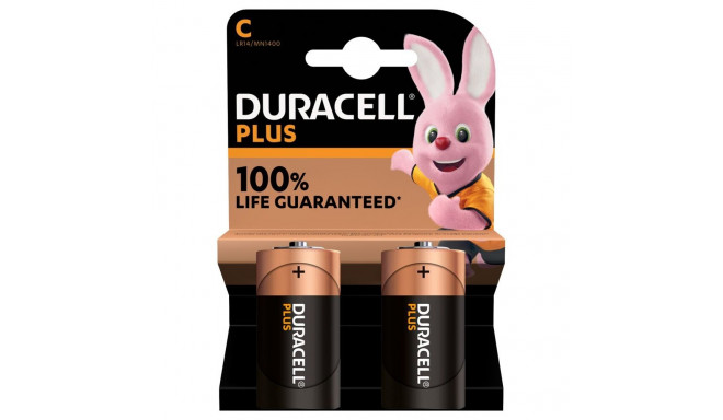 Duracell | Plus MN1400 | C | Alkaline | 2 pc(s)