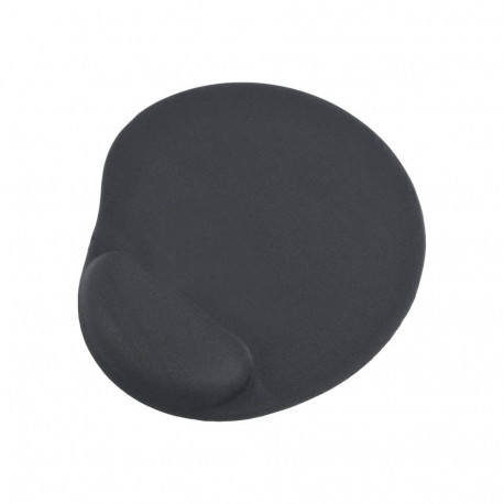 Gembird | Gel mouse pad with wrist support | Ergonomic mouse pad | 240 x 220 x 4 mm | Black