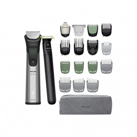 Philips All-in-One Hair Trimmer | MG9557 | Cordless | Wet & Dry | Number of length steps 27 | Black/
