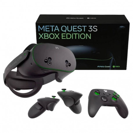 Meta Quest 3S Xbox Edition 128GB - Limited-Edition Hardware andamp; 3 Months of Xbox Game Pass Ultim