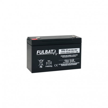 FULBAT AGM- FP 6V-12Ah Battery