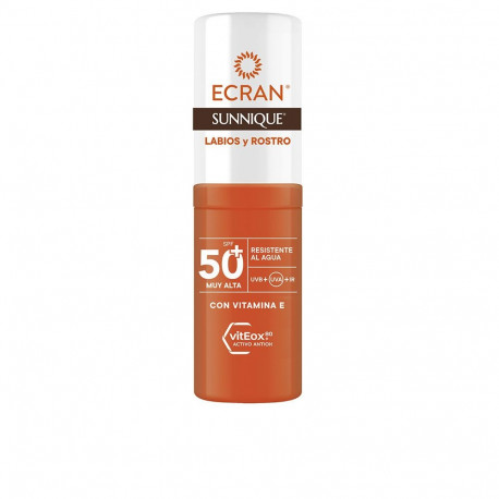 ECRAN SUNNIQUE labios y rostro stick SPF50+ 8 ml