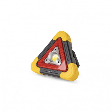 Entac Warning Light COB Rechargeable Solar Powered