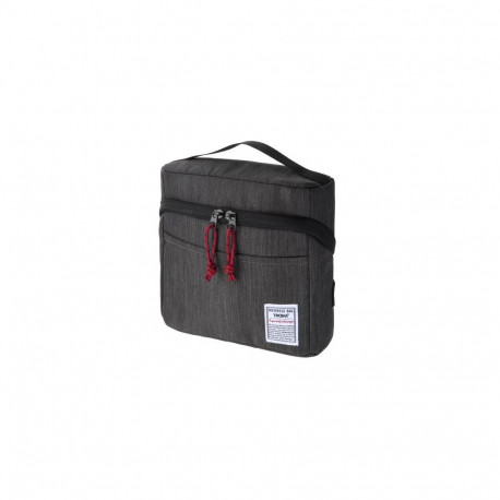 TROIKA BBG72 Storage bag Rectangular Polyester Anthracite, Black