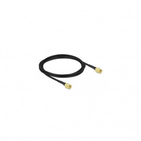 DeLOCK Antenna Cable SMA plug to SMA plug LMR/CFD100 2 m low loss