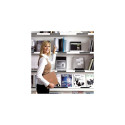 DYMO Authentic D1 Labels | 24mm x 7m Roll | White Print on Black | Self-Adhesive Labels for LabelMan