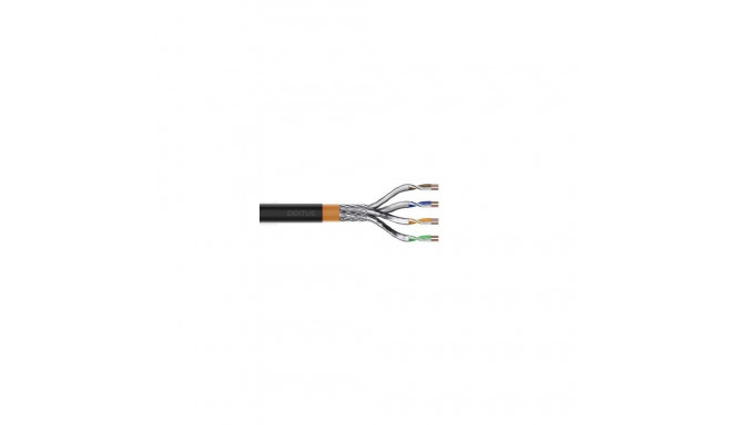 Digitus CAT 7 S/FTP data cable - underground installation cable, 100 m, simplex, PE