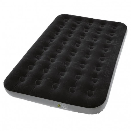 Inflatable Mattress - Outwell Classic Double 20cm, 300kg, Compact 25x30x8cm Black/Grey