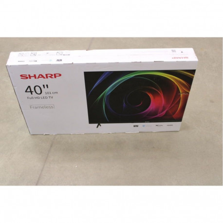 Sharp SALE OUT. 40HA1205E 40" (101cm) Full HD TV | SALE OUT. 40HA1205E | 40 | FHD | Black | DAMAGED 