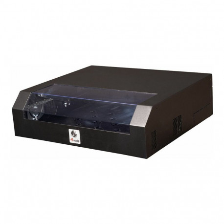 "19"" Netzwerkschrank Stahltür SF 500x475mm 5HE schwarz"