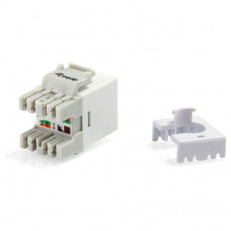 "Keystone Jack ungeschirmt Cat6 LSA schlank 8Stk ws"