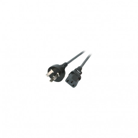"EFB Netzleitung China - C13 180°, schwarz, 1.8 m, 3 x 0.75m"