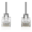 "CAT 6 U-UTP Slim Patchkabel, 3 m, Grau"