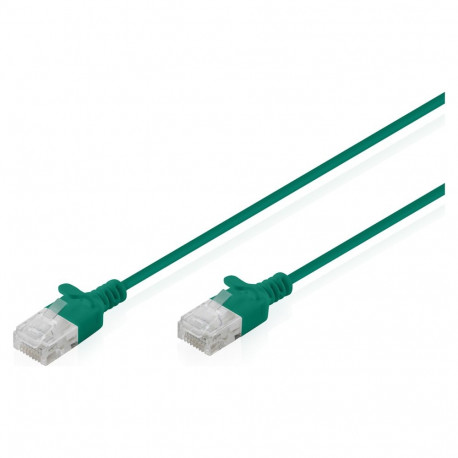 "CAT 6 U-UTP Slim Patchkabel, 2 m, Grün"