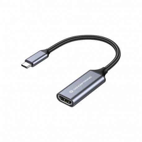 "CONCEPTRONIC Adapter USB-C3.2->HDMI2.0 4K/60Hz 0.18m sw"
