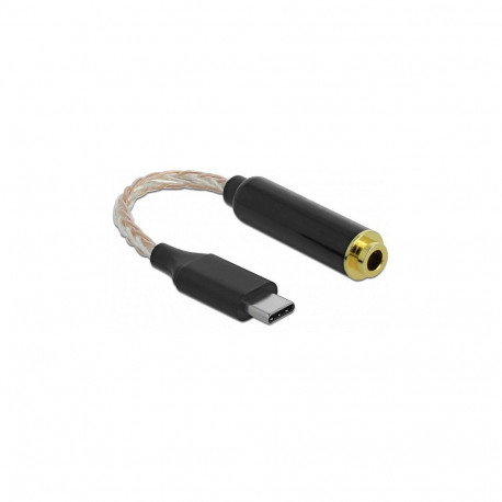 USB Type-C™-pistikuga audioadapter 4,4 mm 5-kontaktilise klinkerpistikupesaga, 12,5cm