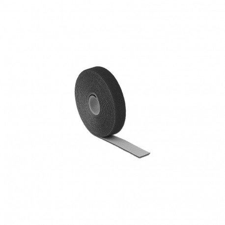 "Delock Klettband auf Rolle L 5 m x B 20 mm schwarz"