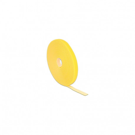 Takjapael rullis 10m x 13mm, kollane