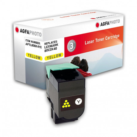 "APTL800X4YE AP LEXMARK 80C0X40 CX Toner"
