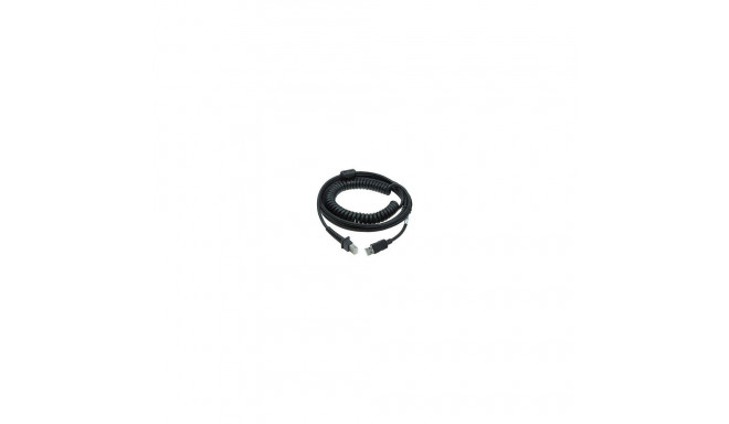 "Datalogic USB cable - 5 m - coiled - black"