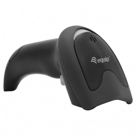 Equip ribakoodilugeja 1D laser USB hoidikuga, must