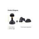 "Equip Barcode Handscanner 2D Laser Wireless USB schwarz"