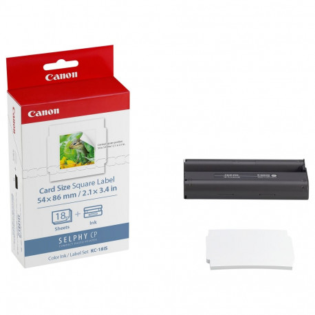 "Canon Tintenpatrone+Papier KC-18IS"