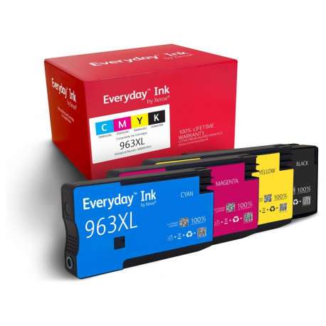 "Xerox Everyday Alternativ Tinte Multipack für HP963XL (BK,C;M,Y)"