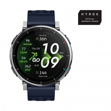 Amazfit nutikell Active 3 Premium HYROX režiim, tumesinine