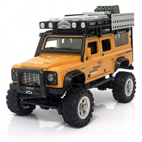 Amewi RC-auto crawler D90X28 4WD Li-Po aku 300mAh 8+, kollane