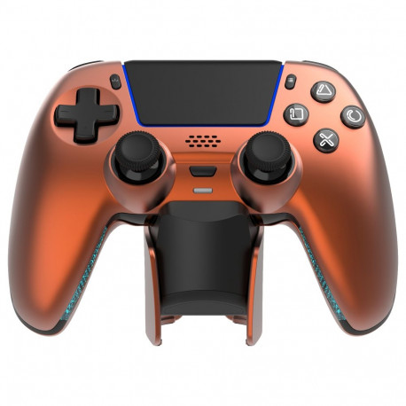"Deltaco Controller inkl. Ladestation Wireless orange PS5"