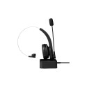 "Logilink Bluetooth Headset Mono m.headband & charging stand"