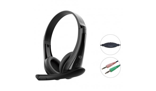"Conceptronic POLONA06B3T Stereo-Headset"