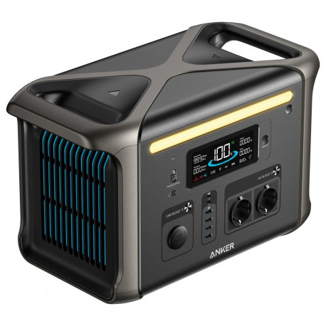 "Anker Solix F1500 Powerstation 1536Wh 1800W LiFePO4 600W Solareingang HyperFlash InfiniPower"