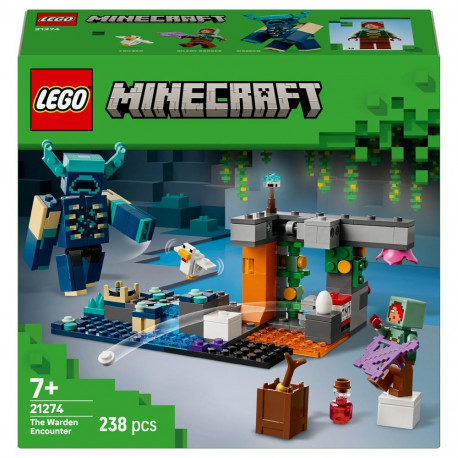 LEGO Minecraft 21274 kohtumine valvuriga