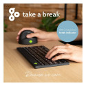"R-GO COMPACT BREAK ERGONOMIC KEYBOARD QWERTZ(DE)BLUETOOTH B"
