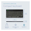 "R-GO COMPACT BREAK ERGONOMIC KEYBOARD QWERTZ(DE)BLUETOOTH B"