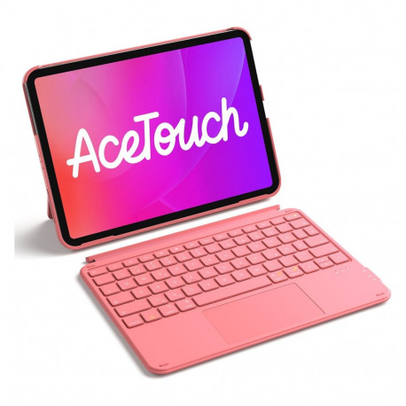 Inateck klaviatuur iPad 11" iPad Air 4/5Gen QWERTZ, punane