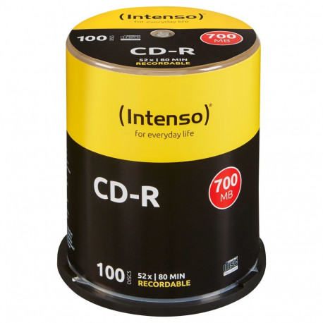 Intenso CD-R 80 700MB 52x, Cakebox
