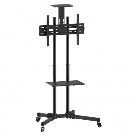 Equip põrandastatiiv 37"-70"/1TFT 50kg multifunktsionaalne lite Retail, must