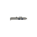 "USB 2 PORT PCIE USB 3 CARD W/ UASP"
