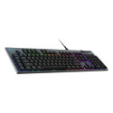 "Logitech G915 X Wired Gaming Keyboard Black (DE)"